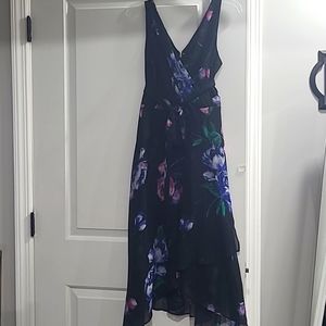 Asymmetrical hem dress